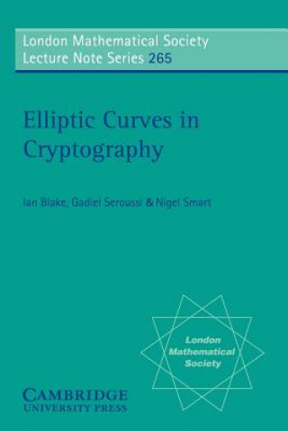 Kniha Elliptic Curves in Cryptography I. F. Blake