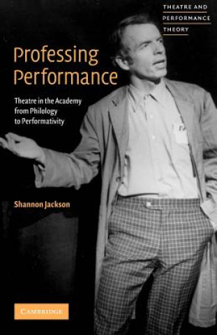 Książka Professing Performance Shannon Jackson