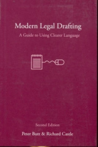 Carte Modern Legal Drafting Peter Butt