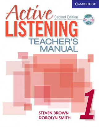 Książka Active Listening 1 Teacher's Manual with Audio CD Steve Brown