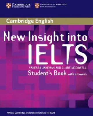 Kniha New Insight into IELTS Student's Book with Answers Vanessa Jakeman
