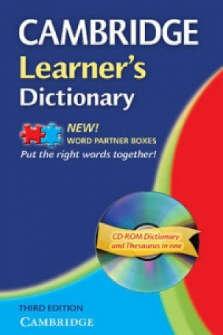 Kniha Cambridge Learner's Dictionary with CD-ROM 