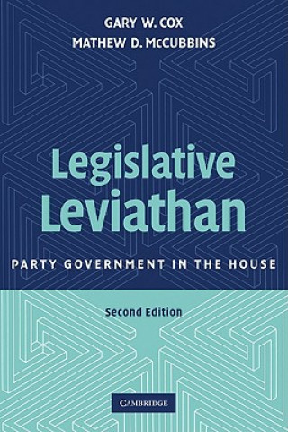 Könyv Legislative Leviathan Gary W Cox