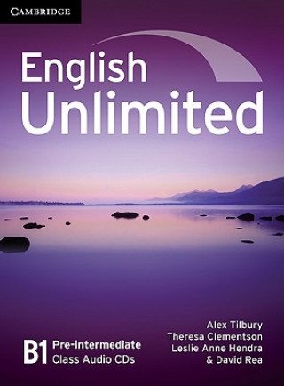 Hanganyagok English Unlimited Pre-intermediate Class Audio CDs (3) Alex Tilbury