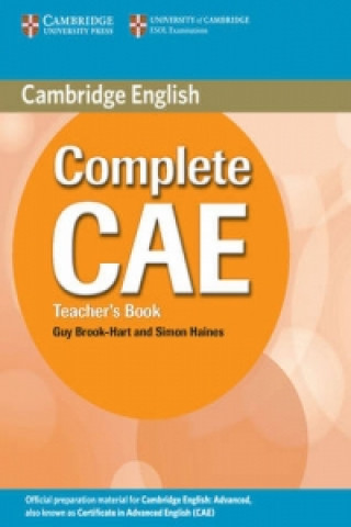 Carte Complete CAE Teacher's Book 