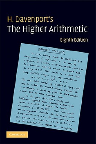 Book Higher Arithmetic H Davenport