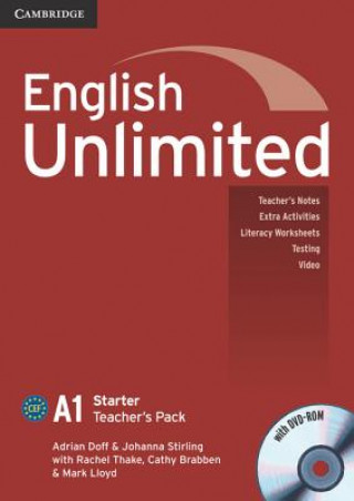 Kniha English Unlimited Starter Teacher's Pack (Teacher's Book with DVD-ROM) Adrian Doff