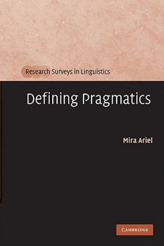 Buch Defining Pragmatics Mira Ariel