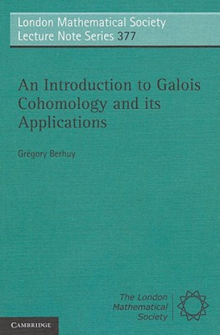 Könyv Introduction to Galois Cohomology and its Applications Gregory Berhuy