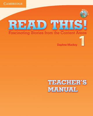 Carte Read This! Level 1 Teacher's Manual with Audio CD Daphne Mackey