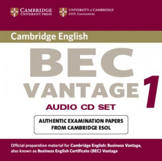 Hanganyagok Cambridge BEC Vantage Audio CD Set (2 CDs) University of Cambridge Local Examinations Syndicate