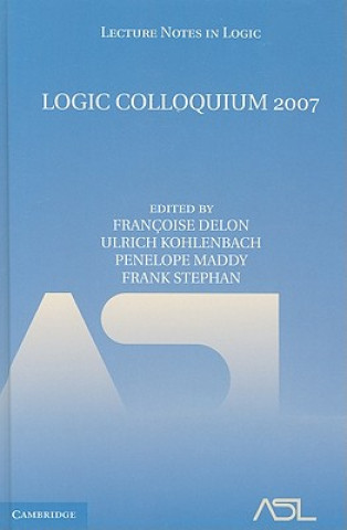 Könyv Logic Colloquium 2007 Francoise Delon