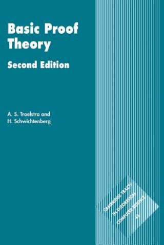 Kniha Basic Proof Theory Anne S. Troelstra