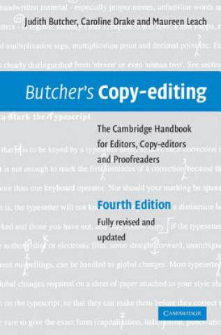 Carte Butcher's Copy-editing Judith Butcher