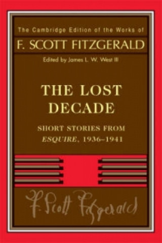 Libro Cambridge Edition of the Works of F. Scott Fitzgerald F Fitzgerald