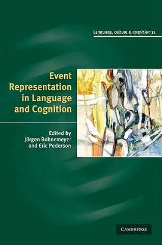 Könyv Event Representation in Language and Cognition Jurgen Bohnemeyer