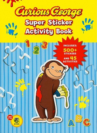 Kniha Curious George Super Sticker Activity Book H.A. Rey