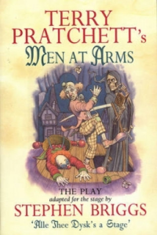 Książka Men At Arms - Playtext Stephen Briggs