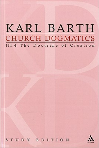 Kniha Church Dogmatics Study Edition 20 Karl Barth