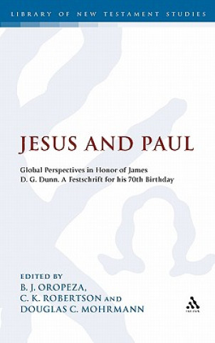 Kniha Jesus and Paul B J Oropeza
