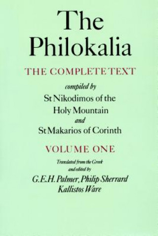 Könyv Philokalia Vol 1 G E H Palmer