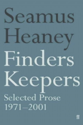 Buch Finders Keepers Seamus Heaney