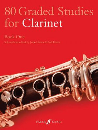 Könyv 80 Graded Studies for Clarinet Book One John Davies