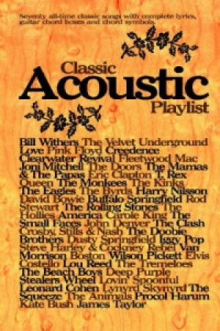 Knjiga Classic Acoustic Playlist 