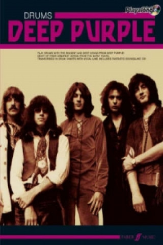 Nyomtatványok Deep Purple Authentic Drums, w. Audio-CD Deep Purple