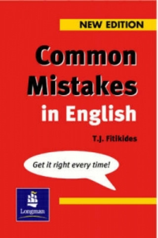 Książka Common Mistakes in English New Edition Fitikides