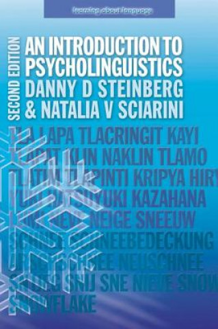 Kniha Introduction to Psycholinguistics Danny D Steinberg