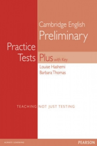 Knjiga PET Practice Tests Plus with Key New Edition Louise Hashemi