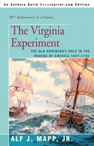 Kniha Virginia Experiment Alf J Mapp Jr.