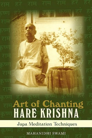 Kniha Art of Chanting Hare Krishna Mahanidhi Swami