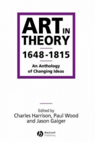 Buch Art in Theory 1648-1815 Charles Harrison