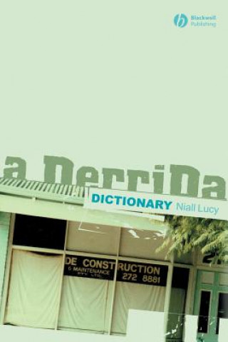 Kniha Derrida Dictionary Niall Lucy