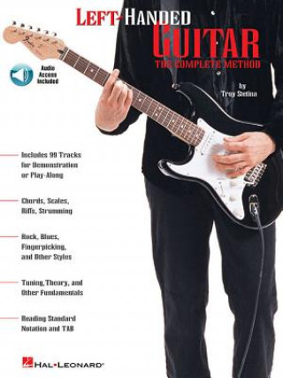 Kniha Left Handed Guitar Method Troy Stetina