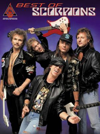 Carte Best of the Scorpions (Guitar Recorded Versions) Hal Leonard Publishing Corporation