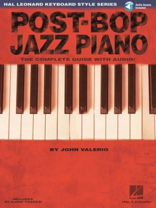 Kniha Post Bop Jazz Piano John Valerio