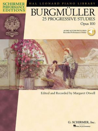 Carte Burgmuller - 25 Progressive Studies, Opus 100 