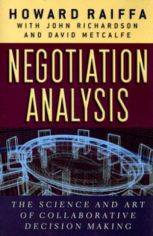 Kniha Negotiation Analysis Howard Raiffa