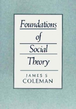 Kniha Foundations of Social Theory James S. Coleman