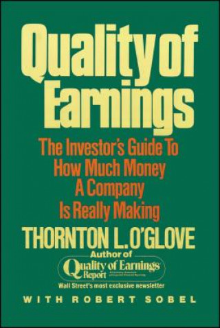 Knjiga Quality of Earnings Thornton L. O´glove