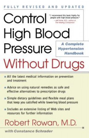 Kniha Control High Blood Pressure Without Drugs Robert Rowan