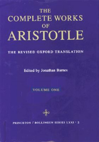 Carte Complete Works of Aristotle, Volume 1 Aristotle