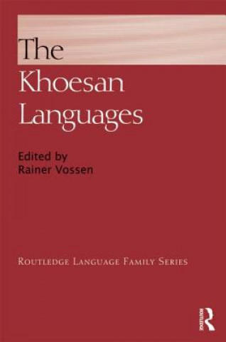 Kniha Khoesan Languages Rainer Vossen