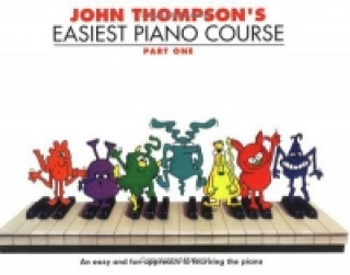 Könyv John Thompson's Easiest Piano Course 1 John Thompson