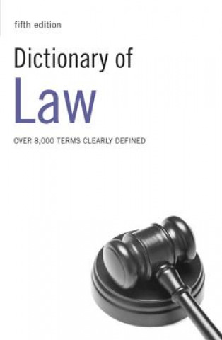 Könyv Dictionary of Law 