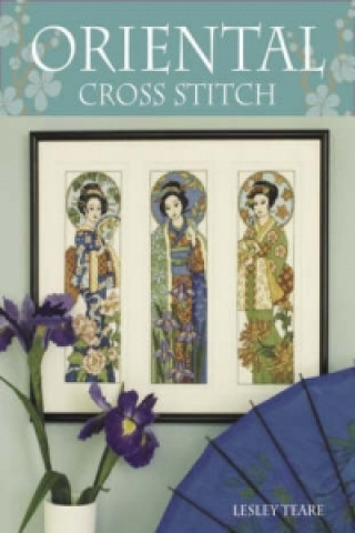 Kniha Oriental Cross Stitch Lesley Teare