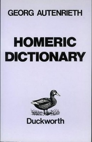 Kniha Homeric Dictionary G. Autenrieth